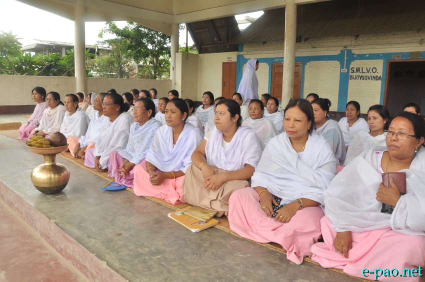 Sit-in-protest at Bijoygovinda, Sagolband demanding implementation of Inner Line Permit System :: July 27 2014