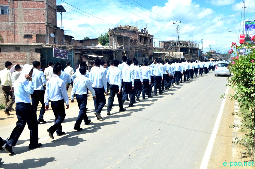 Zenith Acadeny, Saint Mark School, Sishu Nishtha Niketan and Millinium Institute of Sciences student rally for ILPS :: August 05 2014