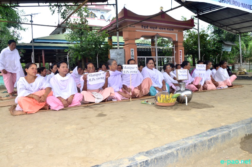  it-In-Protest at Wangoi demanding implementation of Inner Line Permit System on August 01 2014