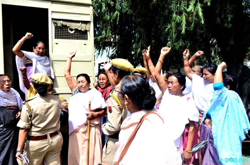 ILP : JCILPS members produced before Chief Judicial Magistrate, Imphal West at Cheirap Court :: Sep 16 2014