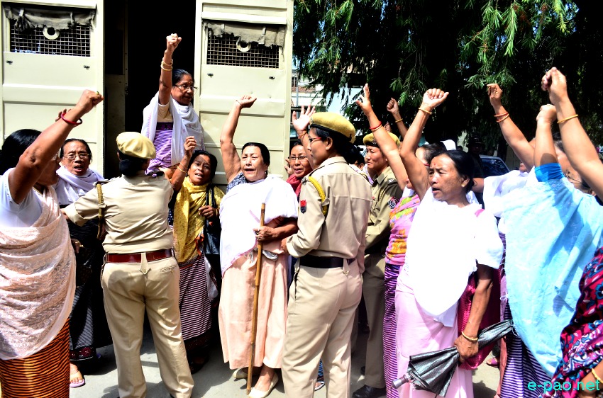 ILP : JCILPS members produced before Chief Judicial Magistrate, Imphal West at Cheirap Court :: Sep 16 2014