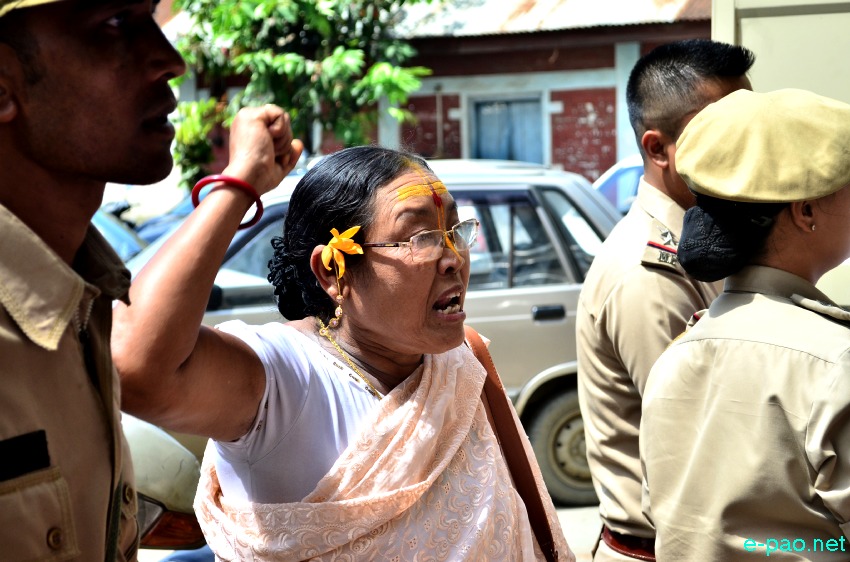 ILP : JCILPS members produced before Chief Judicial Magistrate, Imphal West at Cheirap Court :: Sep 16 2014