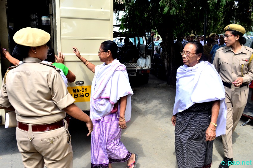 ILP : JCILPS members produced before Chief Judicial Magistrate, Imphal West at Cheirap Court :: Sep 16 2014
