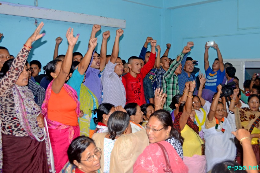 ILP : 47 JCILPS member released from Shajiwa Jail and reception programe at Press Club :: Sep 18 2014