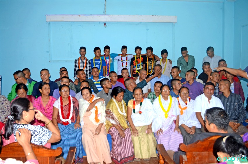 ILP : 47 JCILPS member released from Shajiwa Jail and reception programe at Press Club :: Sep 18 2014