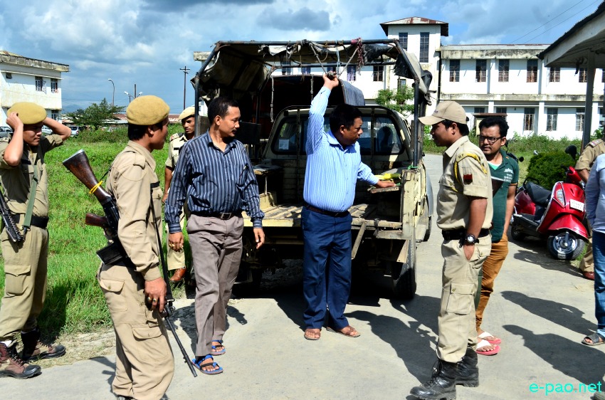 ILP : Executive members of JCILPS produced before Chief Judicial Magistrate, Imphal East Court at Lamphel :: Sep 16 2014