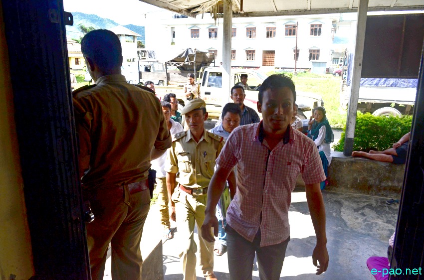 ILP : Executive members of JCILPS produced before Chief Judicial Magistrate, Imphal East Court at Lamphel :: Sep 16 2014