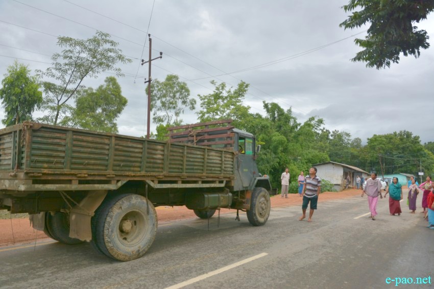 Counter blockade against ATSUM's Economic blockade at Moidangpok  :: June 24 2015