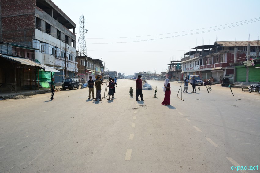 Joint Committee on Inner Line Permit System (JCILPS) imposed 18 hour bandh :: March 16 2015