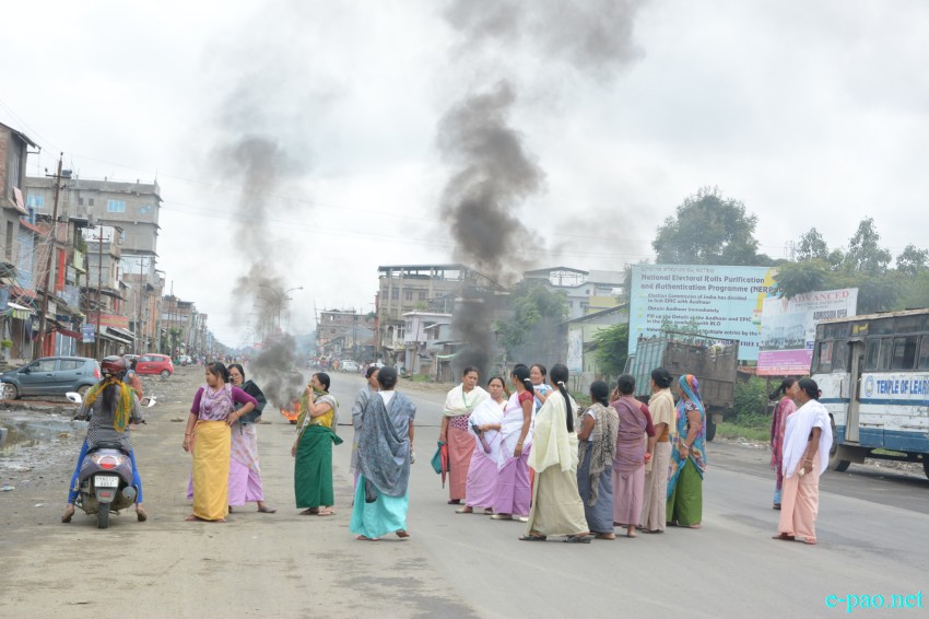 People in street to protest Killing of Student by Police firing and  pro-ILPS  :: July 09 2015