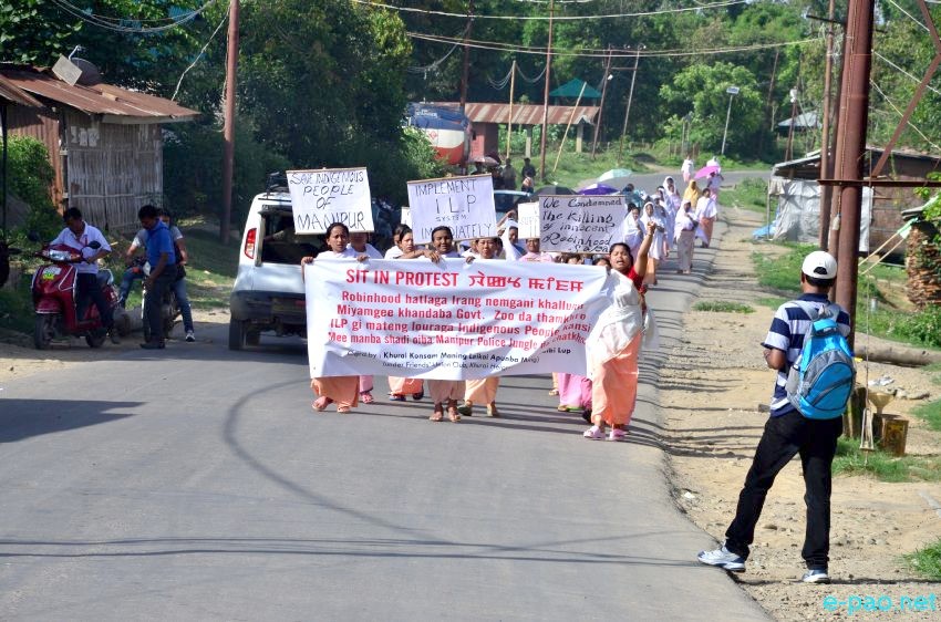 Sit-In and Rally to protest Killing of Student by Police firing and  pro-ILPS  :: July 13 2015