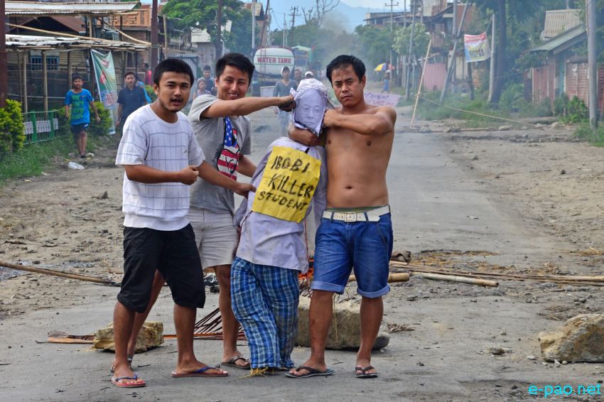 Sit-In and Rally to protest Killing of Student by Police firing and  pro-ILPS  :: July 14 2015