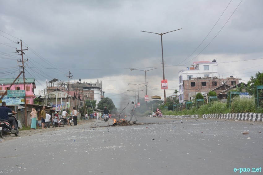 ILP : 12 Hours General Strike and ILP protest in Imphal  :: July 16 2015