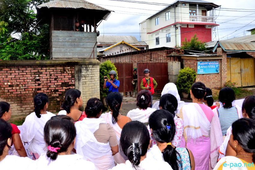 Sit-In and Rally to protest Killing of Student by Police firing and  pro-ILPS  :: July 21 2015