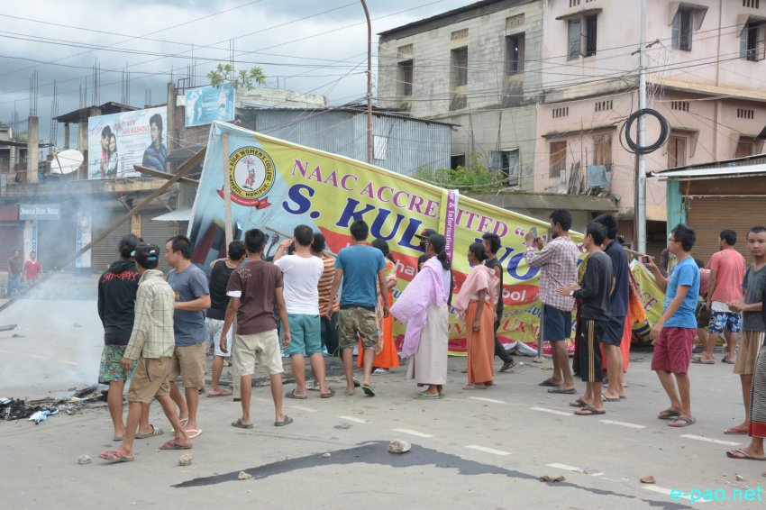 ILP : Day -2 : 38-hour bandh by JAC constituted against death of Sapam Robinhood :: July 29 2015