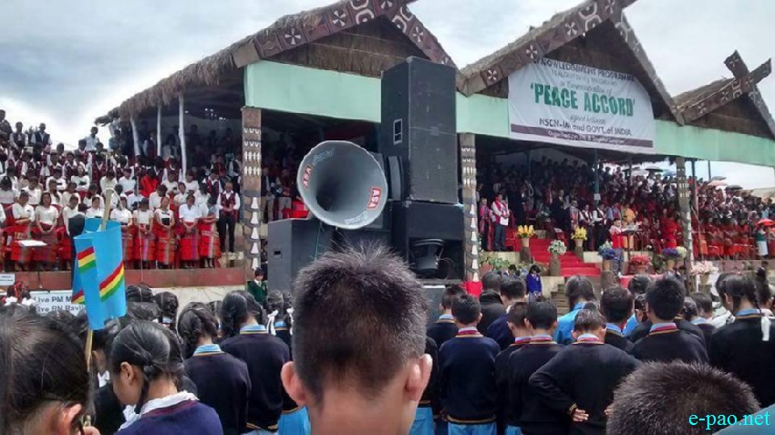 Commemoration at TNL Ground, Ukhrul for Peace Accord- NSCN (IM) and GoI on  August 10 2015
