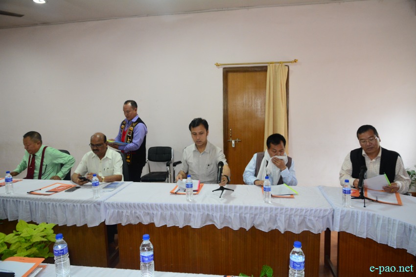 Tripartite Talks with Govt of India, Govt of Manipur & UNC at  Senapati :: 11th August, 2017