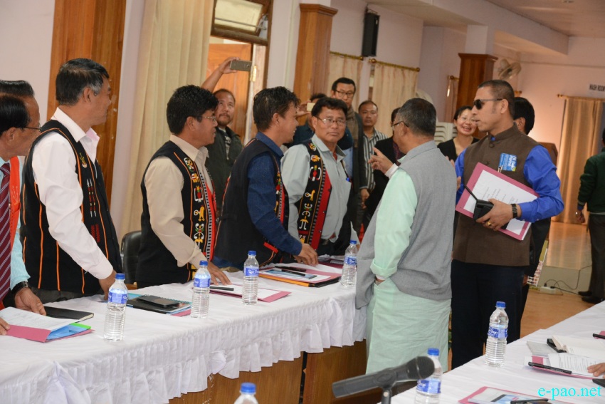 Tripartite Talks with Govt of India, Govt of Manipur & UNC at Senapati District HQ :: March 23 2018