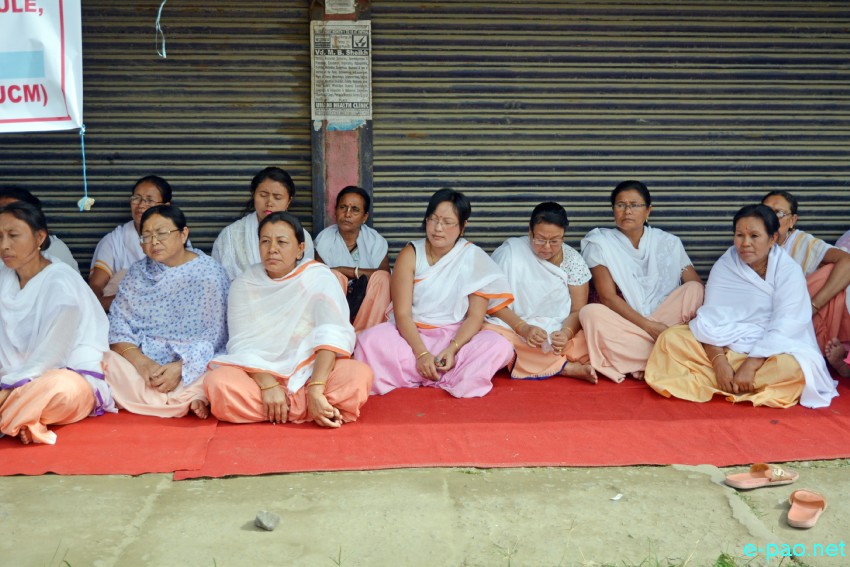 Sit-In-Protest against any Ethnic based policy in Manipur by Govt of India during Naga Peace Talk  :: 3rd September 2018