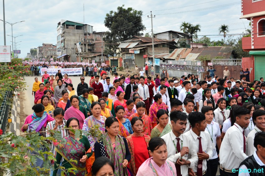 October Mass Rally (Mera Kongchat) to take a united stand against any harm to Manipur State's integrity :: 31 October 2018