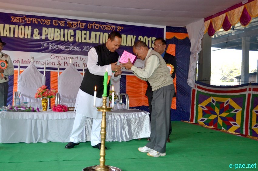Information and Public Relations (IPR) Day celebrated at DIPR office Imphal :: 01 November 2013
