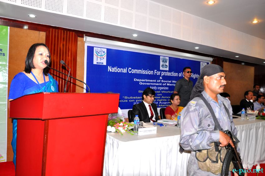 A 2-day Workshop on 'Substance Abuse Among Children' at Hotel Classic, Imphal :: 22 August 2013