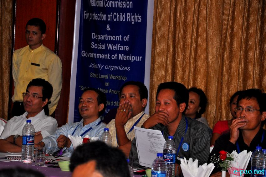 A 2-day Workshop on 'Substance Abuse Among Children' at Hotel Classic, Imphal :: 22 August 2013