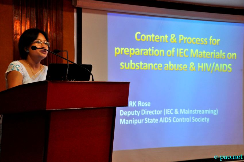 A 2-day Workshop on 'Substance Abuse Among Children' at Hotel Classic, Imphal :: 22 August 2013