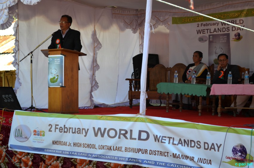 World Wetlands Day observed by Loktak Development Authority (LDA) at Khordak :: 02 February 2013