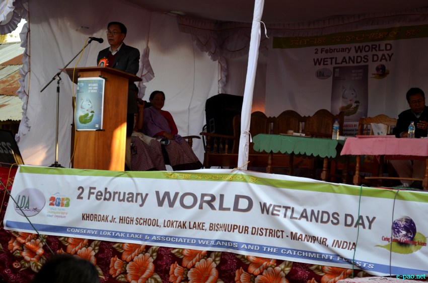 World Wetlands Day observed by Loktak Development Authority (LDA) at Khordak :: 02 February 2013