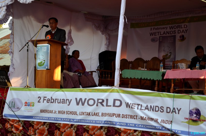 World Wetlands Day observed by Loktak Development Authority (LDA) at Khordak :: 02 February 2013