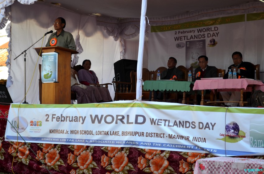 World Wetlands Day observed by Loktak Development Authority (LDA) at Khordak :: 02 February 2013