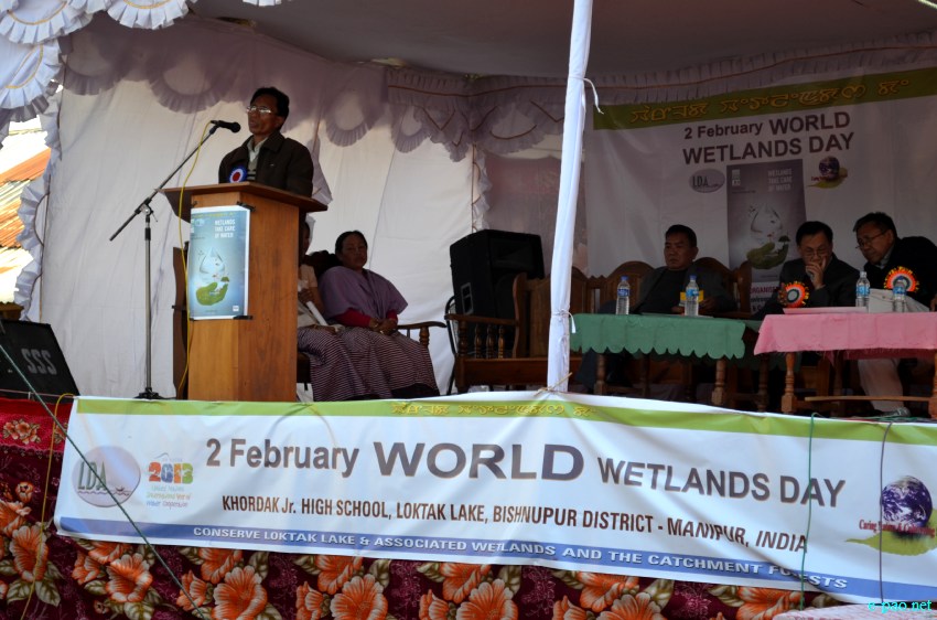World Wetlands Day observed by Loktak Development Authority (LDA) at Khordak :: 02 February 2013