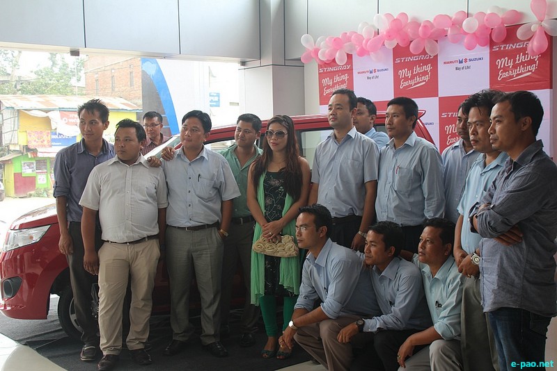 Maruti Suzuki introduced the stylish, aggressive and sporty 'Stingray' in Imphal with MC Mary Kom :: September 03 2013