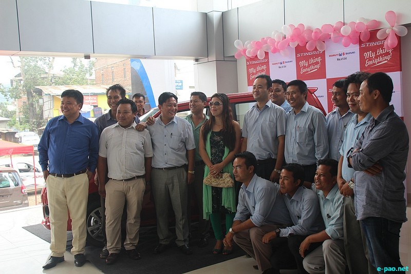 Maruti Suzuki introduced the stylish, aggressive and sporty 'Stingray' in Imphal with MC Mary Kom :: September 03 2013