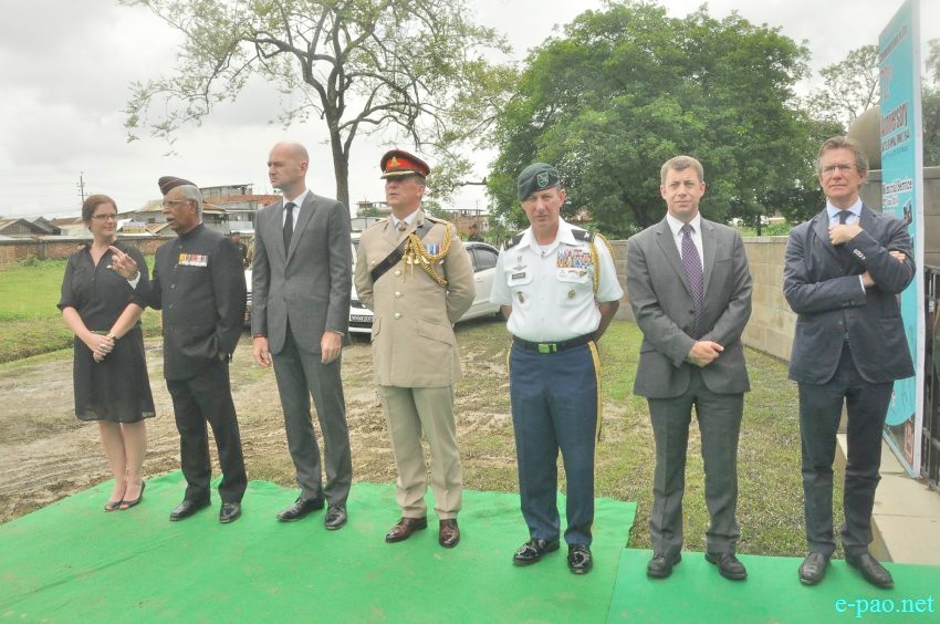 Commemoration of 70th Anniversary, Battle of Imphal (WW II) at  Indian War Cemetery, Hatta  :: 27th June 2014