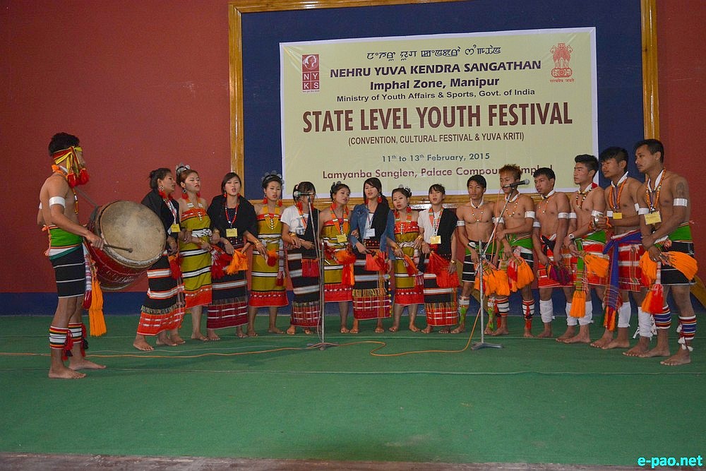 State level Youth Festival at Lamyanba Sanglen Palace Compound, Imphal :: 13 February 2015
