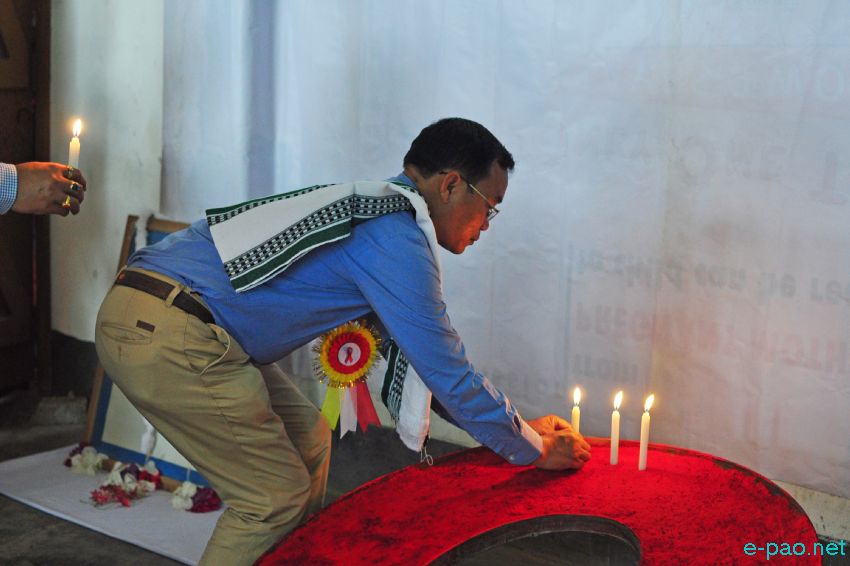 33rd International AIDS Candlelight Memorial 2016 at MDU Hall, Imphal :: 15 May 2016