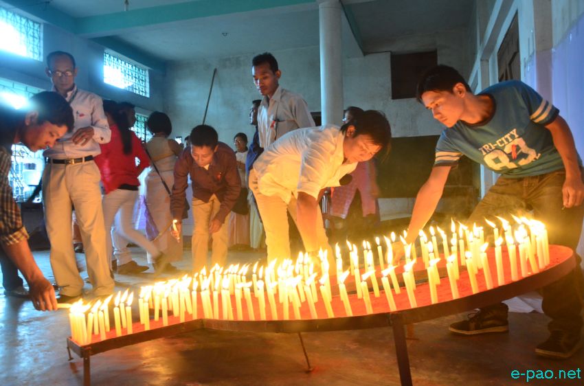 33rd International AIDS Candlelight Memorial 2016 at MDU Hall, Imphal :: 15 May 2016