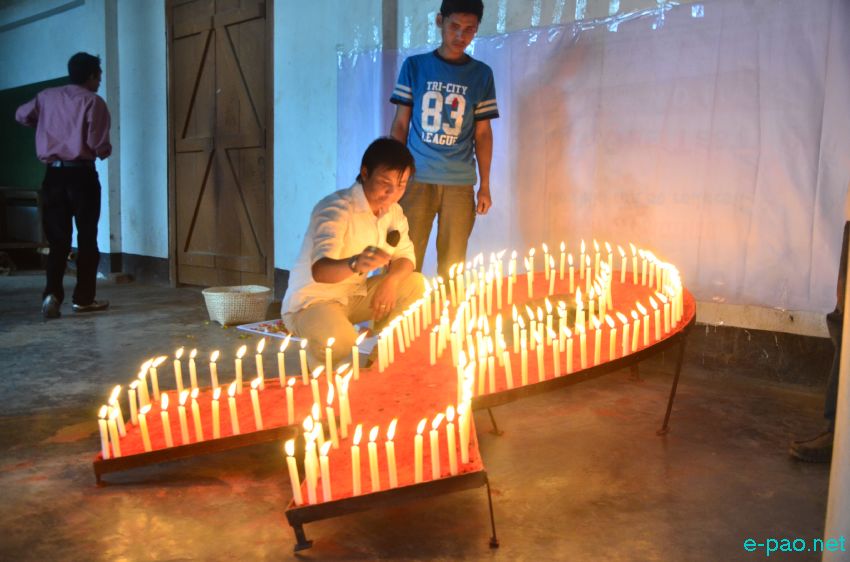 33rd International AIDS Candlelight Memorial 2016 at MDU Hall, Imphal :: 15 May 2016