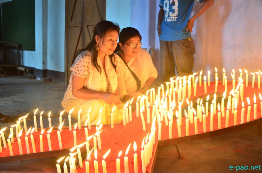 33rd International AIDS Candlelight Memorial 2016 at MDU Hall, Imphal :: 15 May 2016