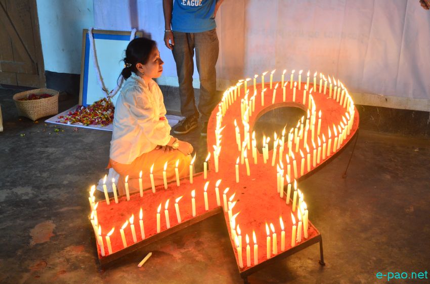 33rd International AIDS Candlelight Memorial 2016 at MDU Hall, Imphal :: 15 May 2016