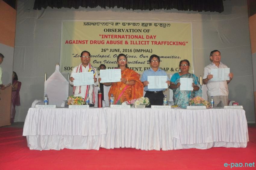Observance of International Day Against Drug Abuse and Illicit Trafficking at G M Hall :: 26 June 2016