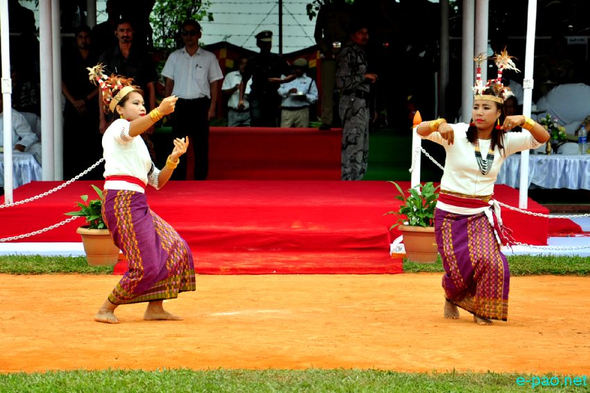 Cultural Programme at 125th Raising Day Anniversary of Manipur Police at 1st Bn MR ground :: October 19 2016