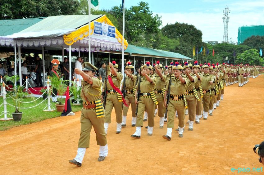 125th Raising Day Anniversary of Manipur Police at 1st Bn Manipur Rifles parade ground :: October 19 2016