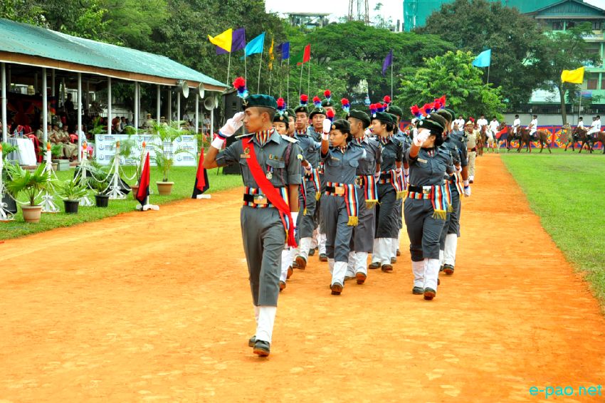 125th Raising Day Anniversary of Manipur Police at 1st Bn Manipur Rifles parade ground :: October 19 2016