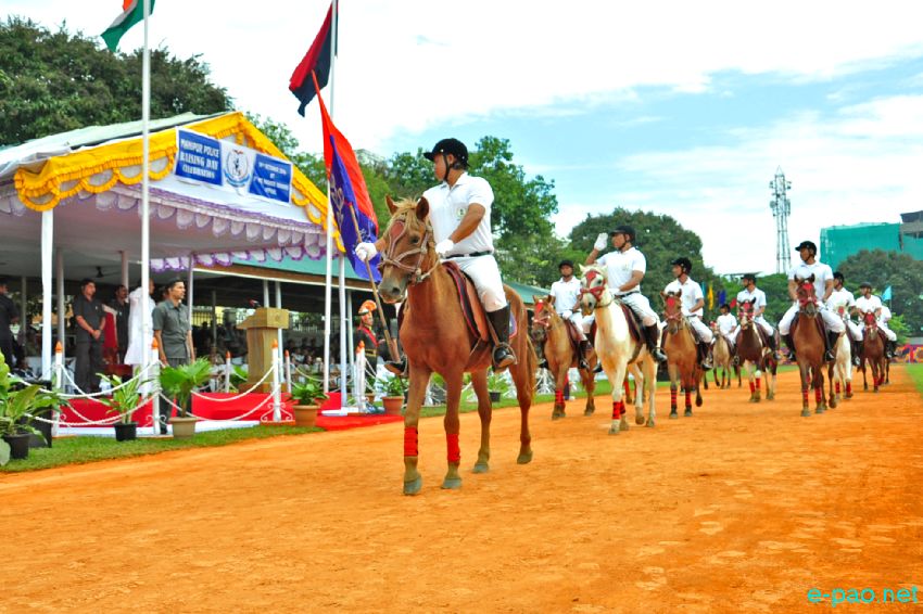 125th Raising Day Anniversary of Manipur Police at 1st Bn Manipur Rifles parade ground :: October 19 2016