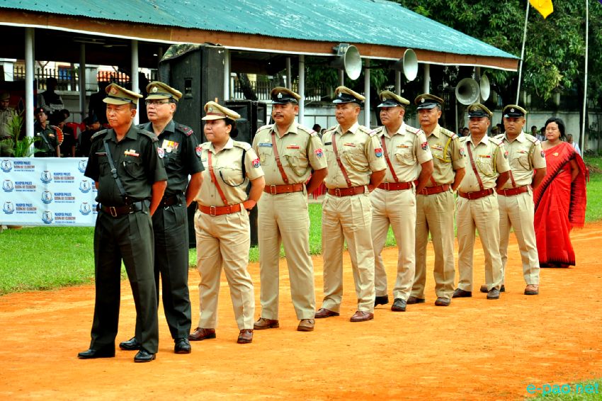 125th Raising Day Anniversary of Manipur Police at 1st Bn Manipur Rifles parade ground :: October 19 2016