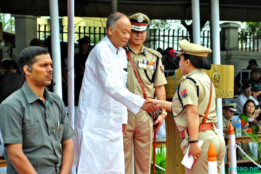 125th Raising Day Anniversary of Manipur Police at 1st Bn Manipur Rifles parade ground :: October 19 2016