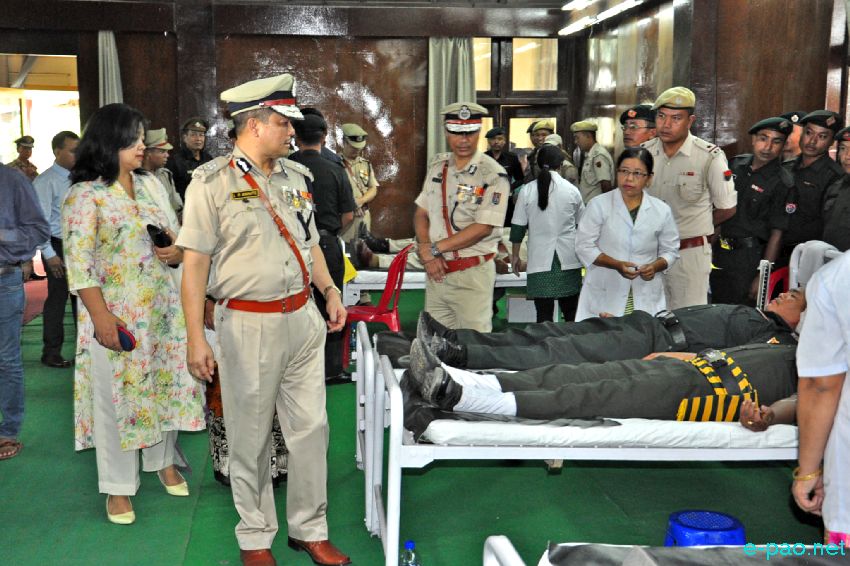 125th Raising Day Anniversary of Manipur Police at 1st Bn Manipur Rifles parade ground :: October 19 2016